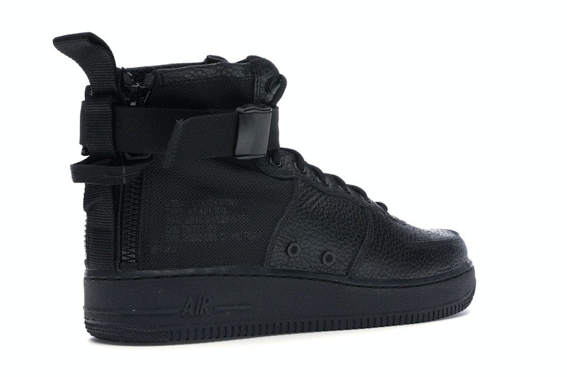 Nike SF Air Force 1 Mid Triple Black