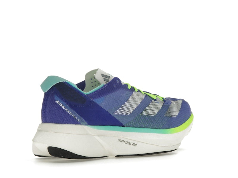 adidas Adizero Adios Pro 3 Cobalt Blue Zero Metalic Lucid Lemon (Women's)