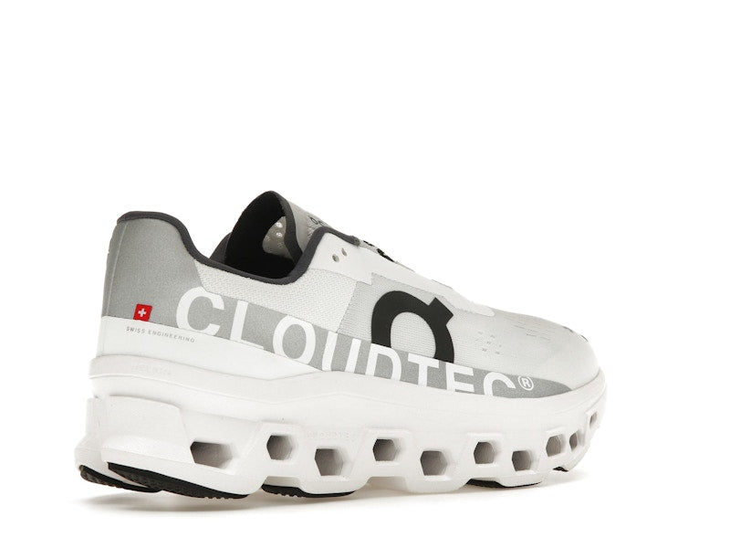 On Running Cloudmonster Undyed White