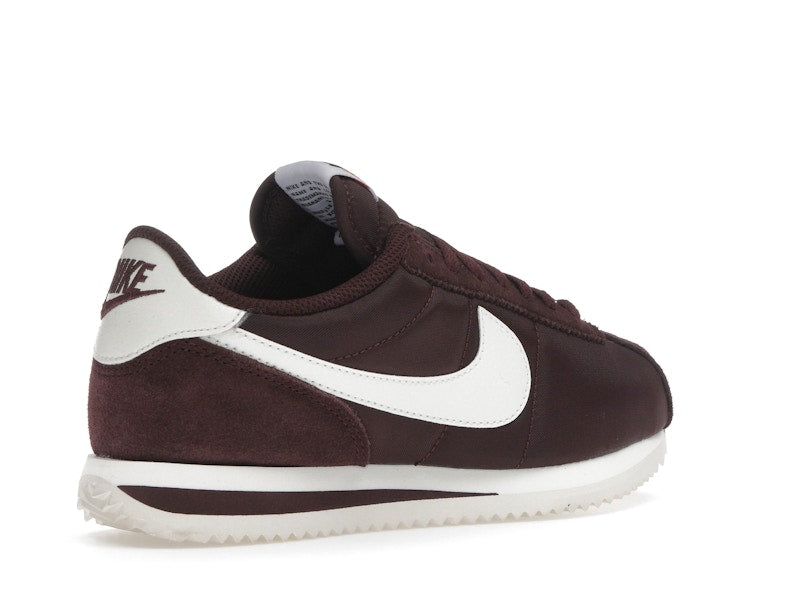 Nike Cortez Textile Burgundy Crush Sail (Women's)