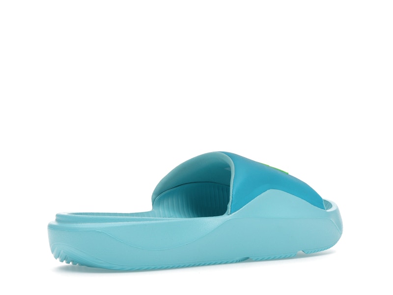 Jordan Franchise Slide Chlorine Blue Copa Electric Green