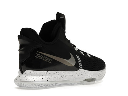 Nike LeBron Witness 5 Black Metallic Silver