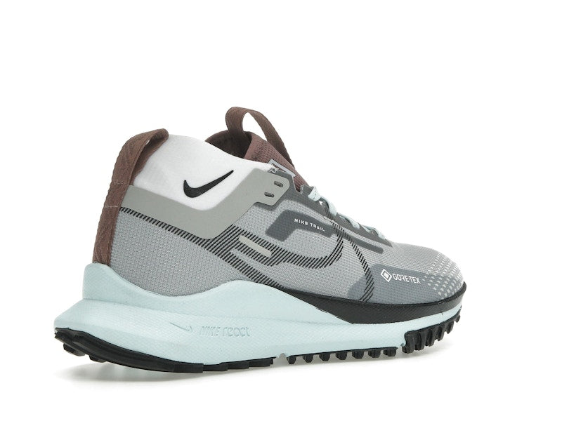 Nike React Pegasus Trail 4 Gore-Tex Light Smoke Grey Glacier Blue Football Grey Black (Women's)