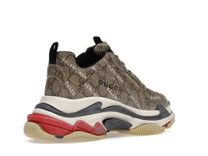 Gucci x Balenciaga The Hacker Project Triple S Beige
