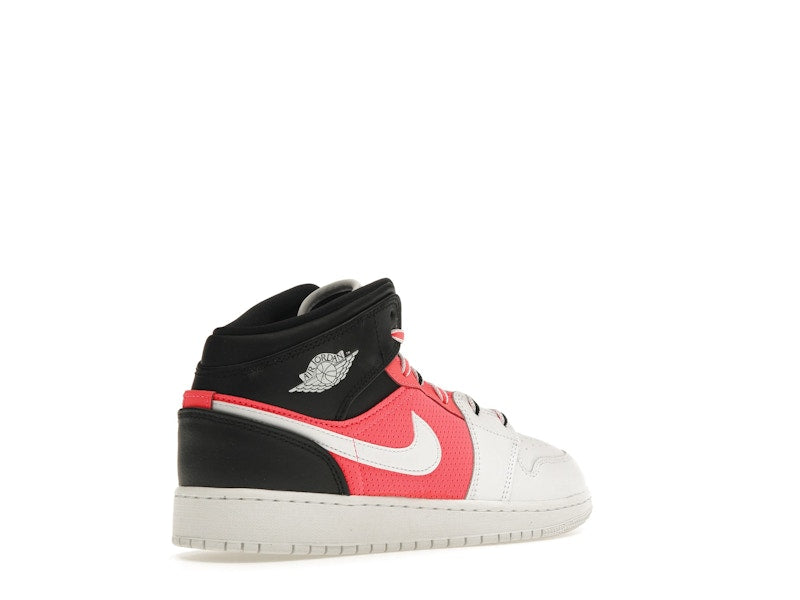 Jordan 1 Mid SE White Black Infrared (GS)
