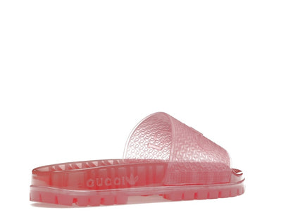 adidas x Gucci Adilette Slide Transparent Pink (Women's)