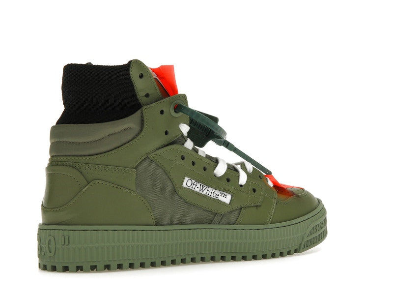 OFF-WHITE Off Court 3.0 Military Green Fuschia