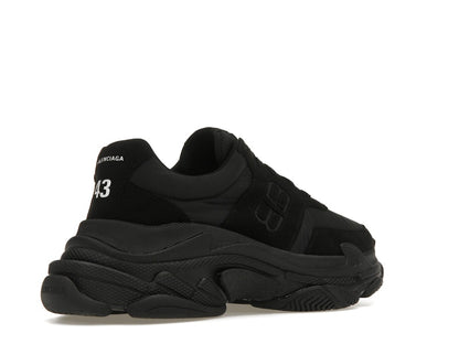 Balenciaga Triple S Nylon Black