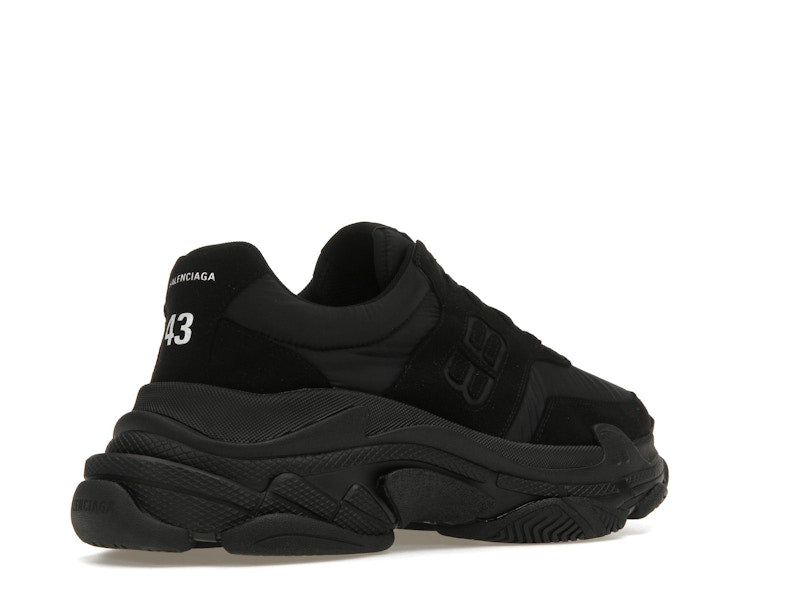 Balenciaga Triple S Nylon Black
