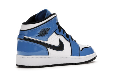 Jordan 1 Mid Signal Blue (GS)