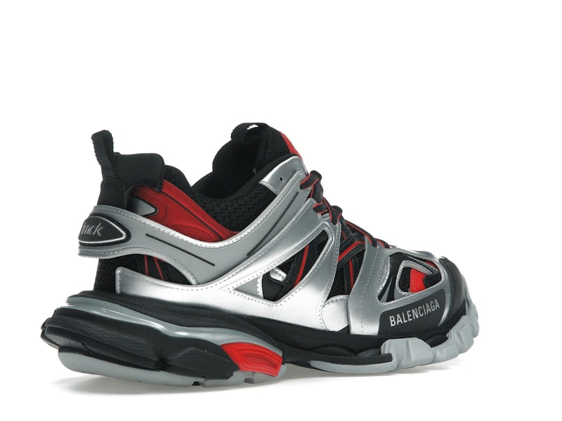 Balenciaga Track Black Red White Silver
