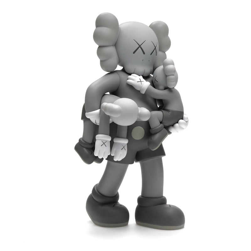 KAWS Clean Slate Vinyl Figure Grey