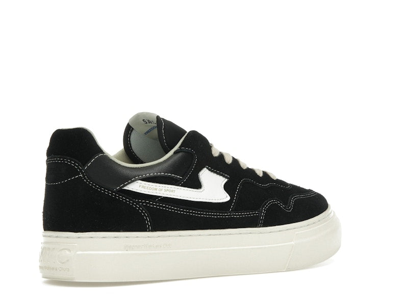Stepney Workers Club Pearl S-Strike Suede Black White