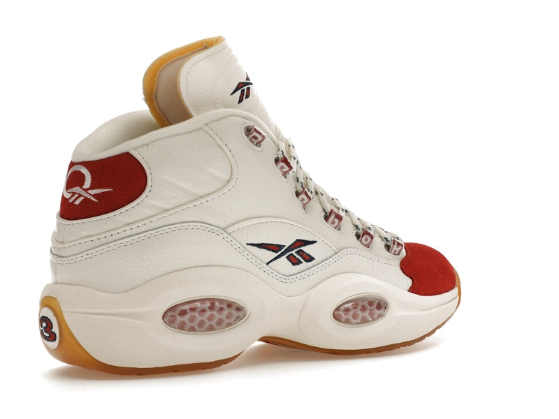 Reebok Question Mid Vintage Red Toe