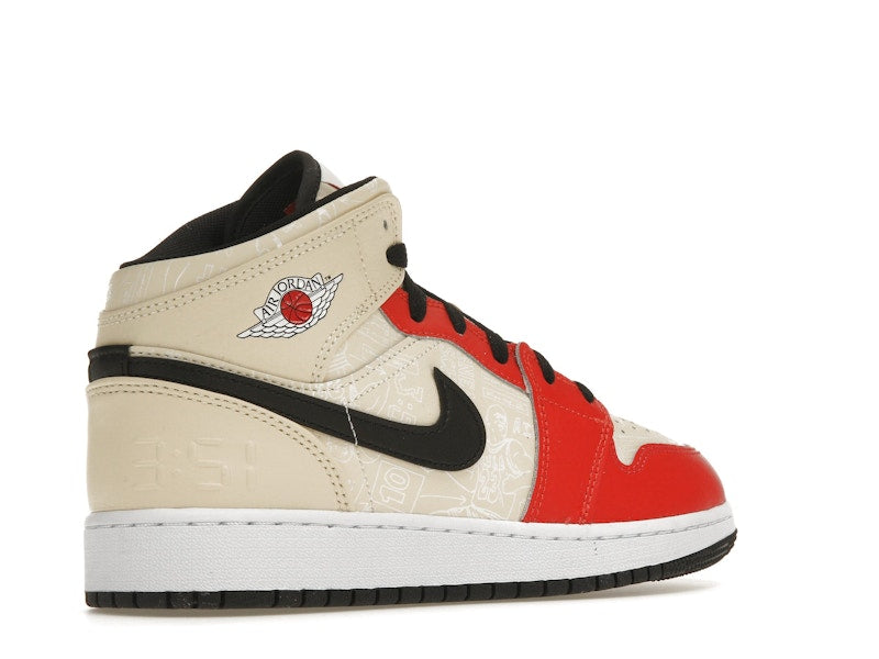 Jordan 1 Mid SS '88 Dunk Contest (GS)