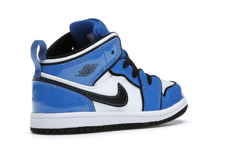 Jordan 1 Mid Signal Blue (TD)