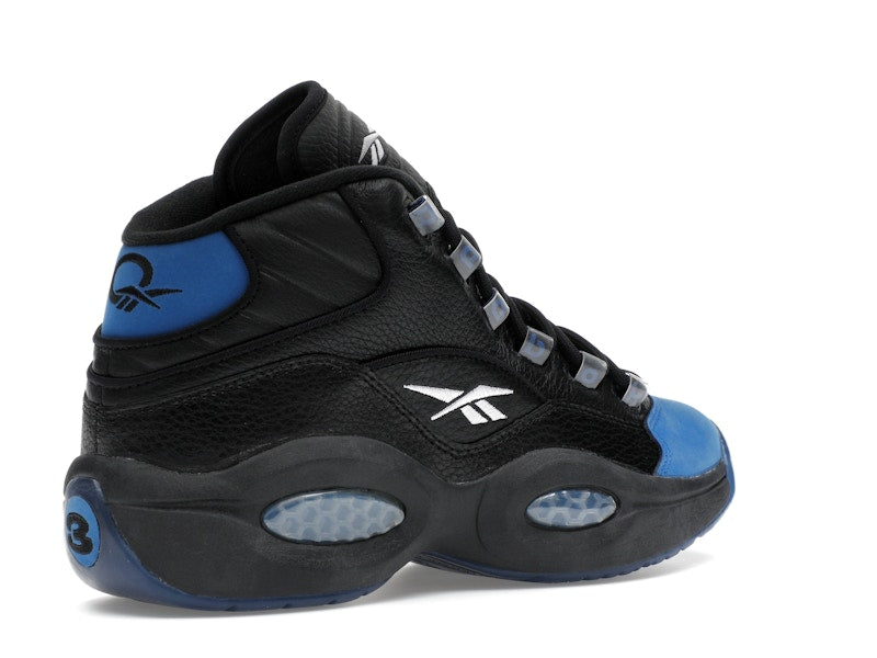 Reebok Question Mid Black and Blue