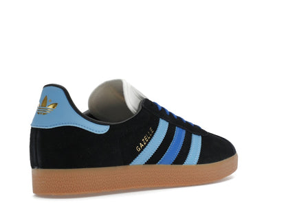adidas Gazelle Black Light Blue (Women's)