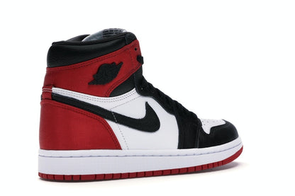 Jordan 1 Retro High Satin Black Toe (Women's)