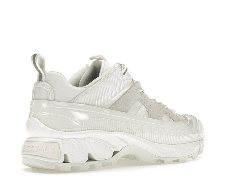 Burberry Arthur White Suede