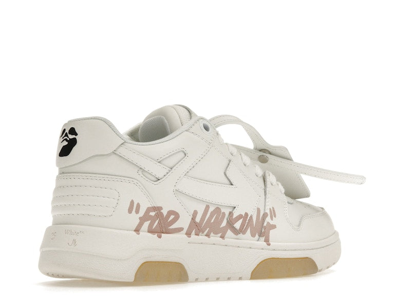 OFF-WHITE Out Of Office For Walking White Pink (Women's)