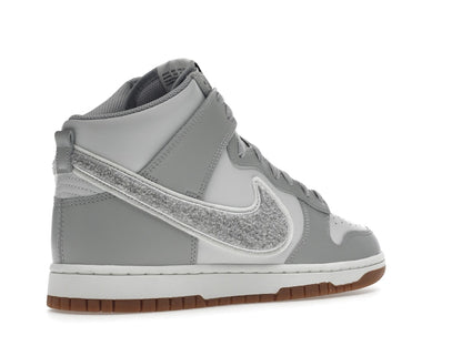 Nike Dunk High University Chenille Swoosh Light Smoke Grey