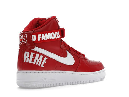 Nike Air Force 1 High Supreme World Famous Red