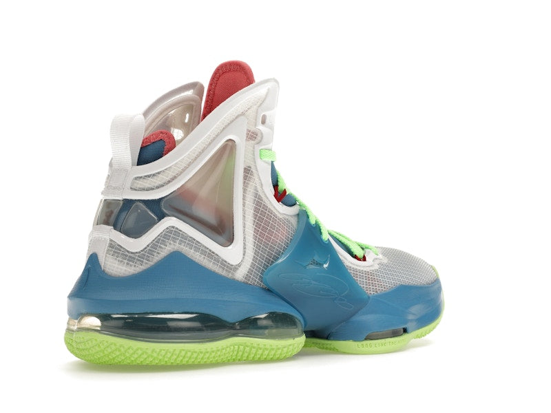 Nike LeBron 19 Dutch Blue Lime Glow (GS)