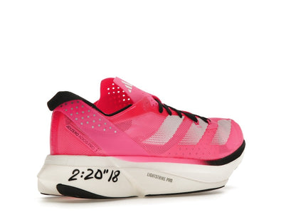 adidas Adizero Adios Pro 3 Lucid Pink Cloud White