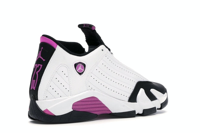Jordan 14 Retro Fuchsia Flash Black Toe (GS)