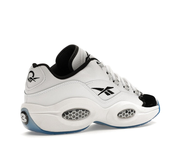 Reebok Question Low White Black Toe