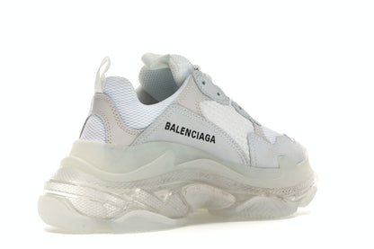 Balenciaga Triple S White Clear Sole (Women's)
