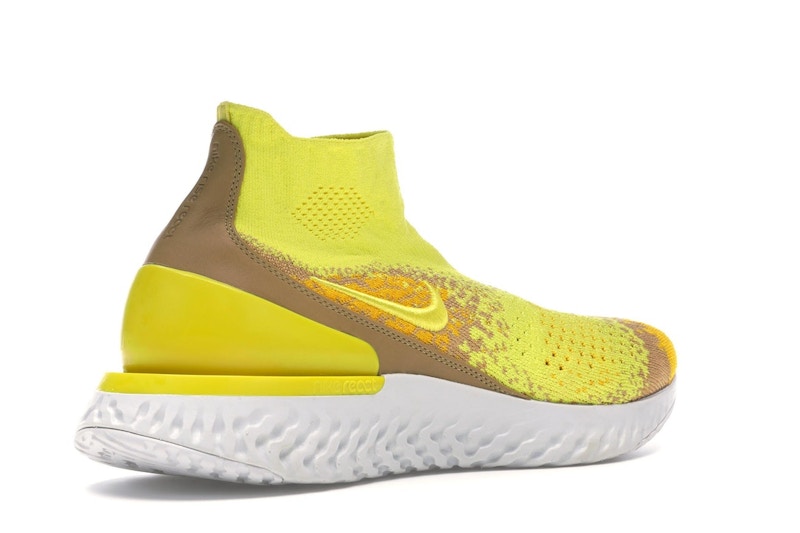 Nike Rise React Flyknit Sonic Yellow
