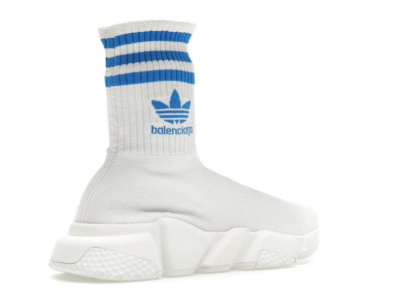 Balenciaga x adidas Speed Trainer White Blue