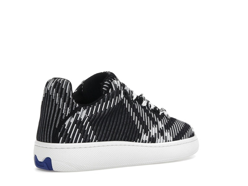 Burberry Check Knit Box Sneaker Black White (Women's)