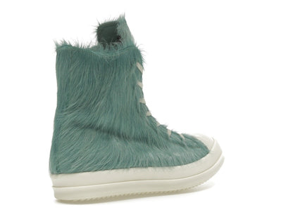 Rick Owens Strobe High Pony Hair Aqua