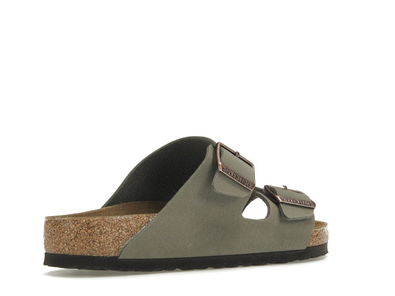 Birkenstock Arizona Birkibuc Stone (Women's)