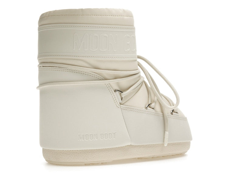 Moon Boot Icon Rubber Low Boot Cream