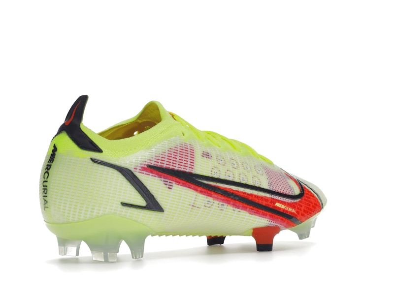 Nike Mercurial Vapor 14 Elite FG Volt Black Bright Crimson