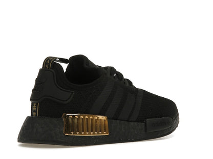 adidas NMD R1 Triple Black Gold Metallic (Women's)