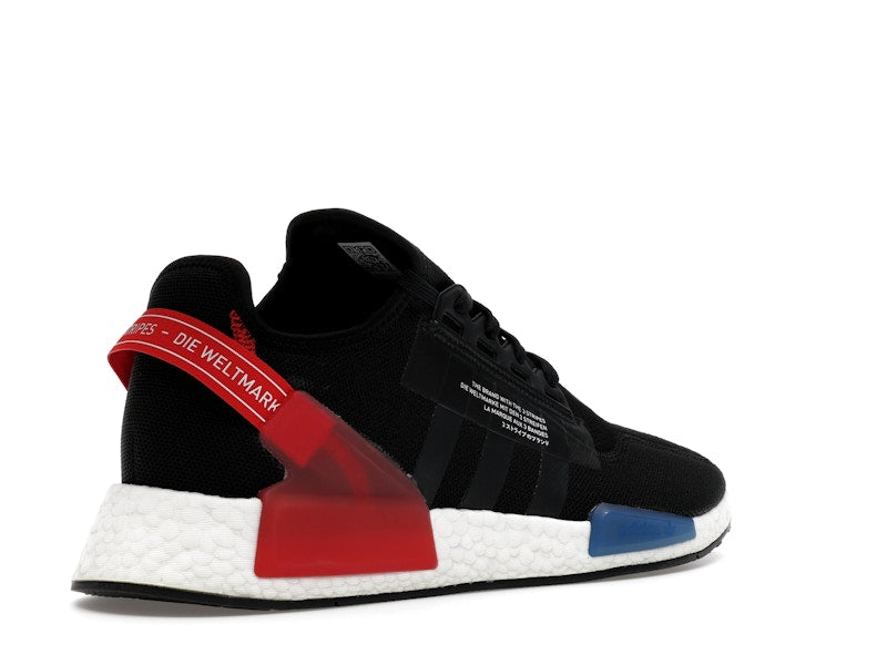 adidas NMD R1 V2 Black Red Blue