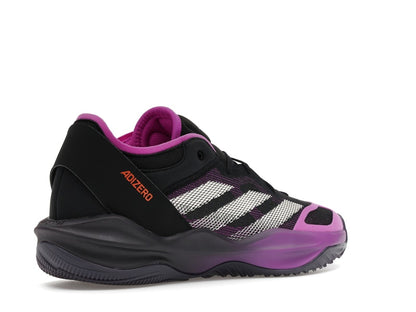 adidas Adizero Select 2.0 Low Core Black Purple Burst Aurora Black