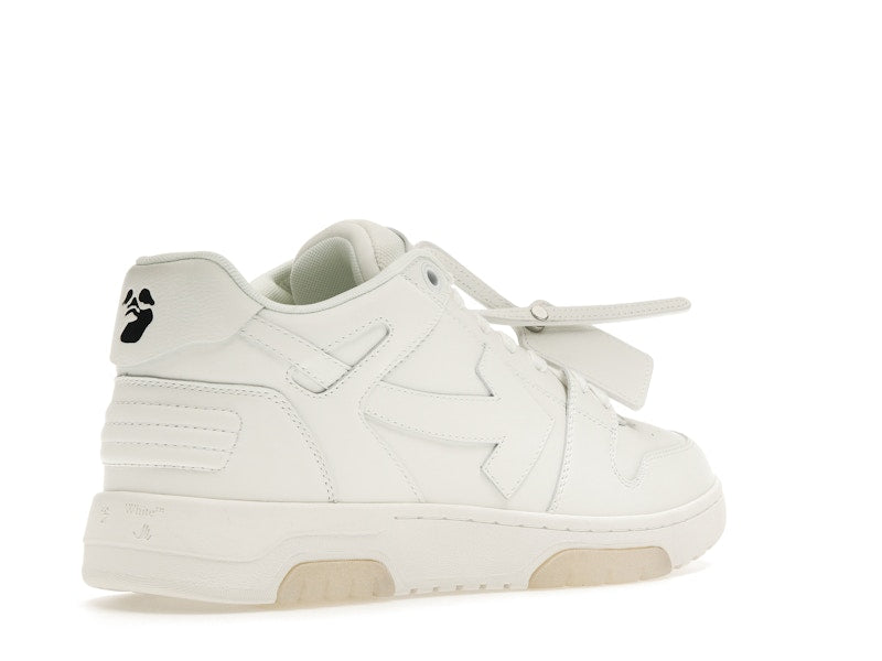OFF-WHITE Out Of Office OOO Low Tops Triple White
