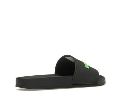 Balenciaga Pool Slide Black Fluo Green (Women's)