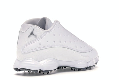 Jordan 13 Retro Golf Cleat White Black