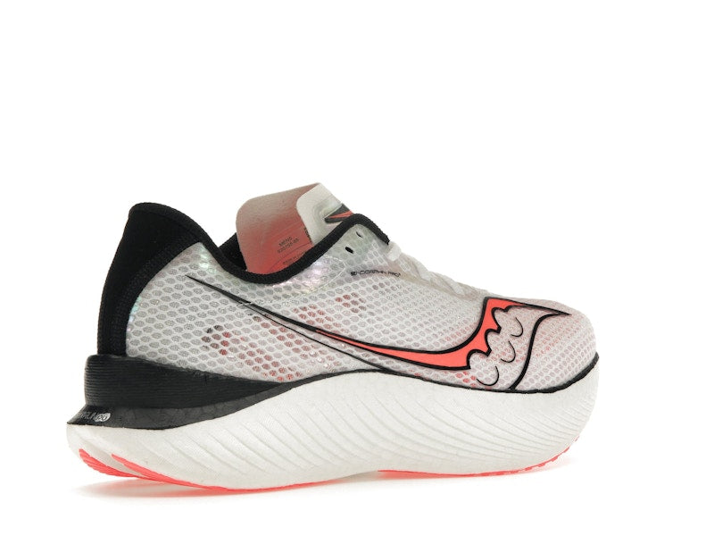 Saucony Endorphin Pro 3 White Vizi Red