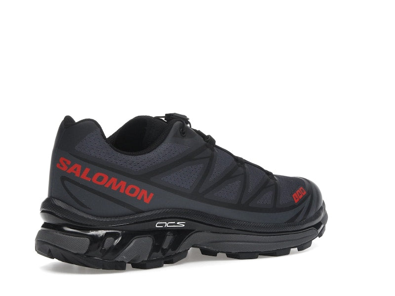 Salomon XT-6 JJJJound Black Fiery Red