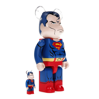 Bearbrick Superman (Batman: Hush Ver.) 100% & 400% Set