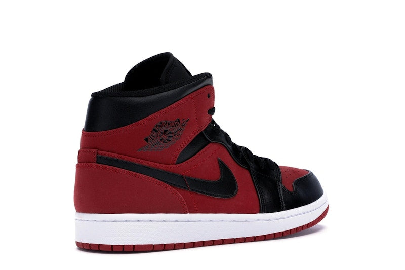 Jordan 1 Mid Gym Red Black