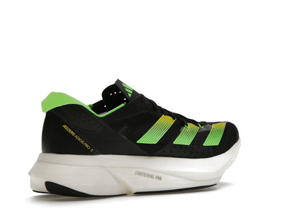 adidas Adios Pro 3 Black Beam Yellow Solar Green